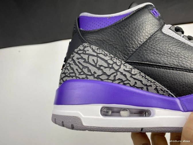 Rep Retro Black Jordan Air CT8532 Court Purple 3 050 0808